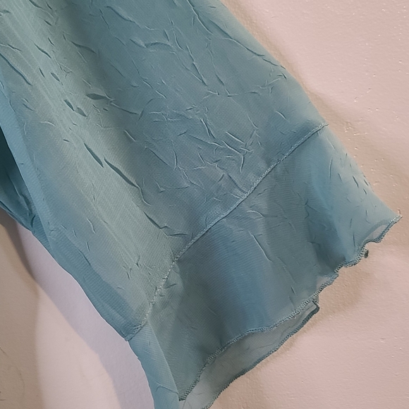 Dress Barn Light Blue Blouse - Picture 4 of 9